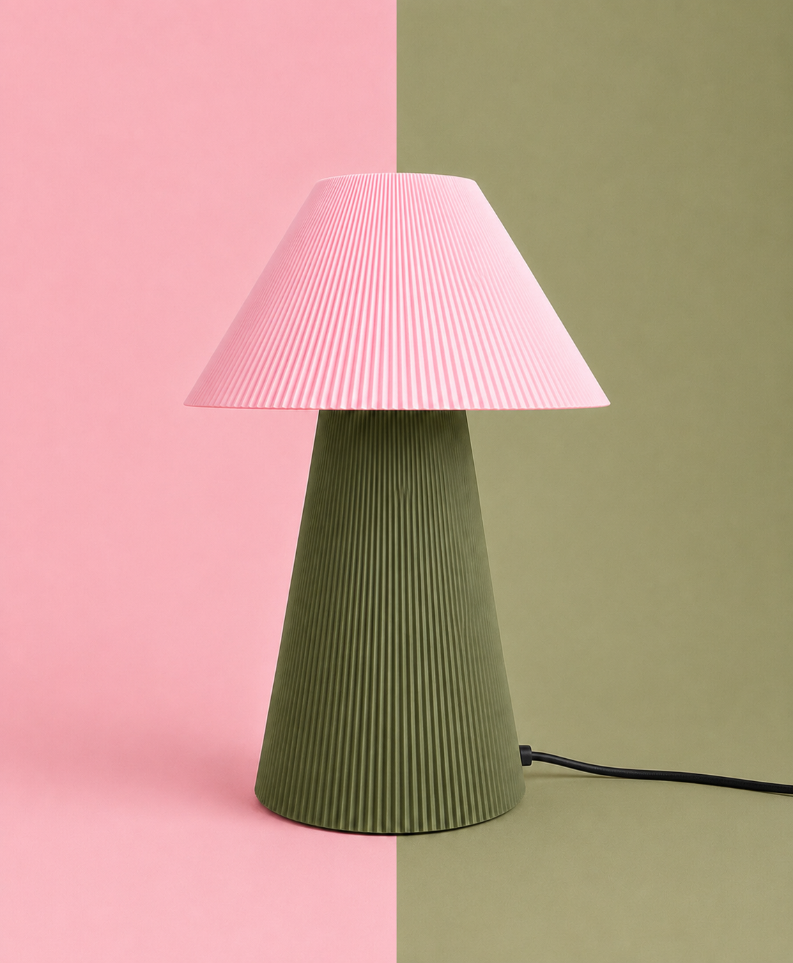 Duo Pleated lamp