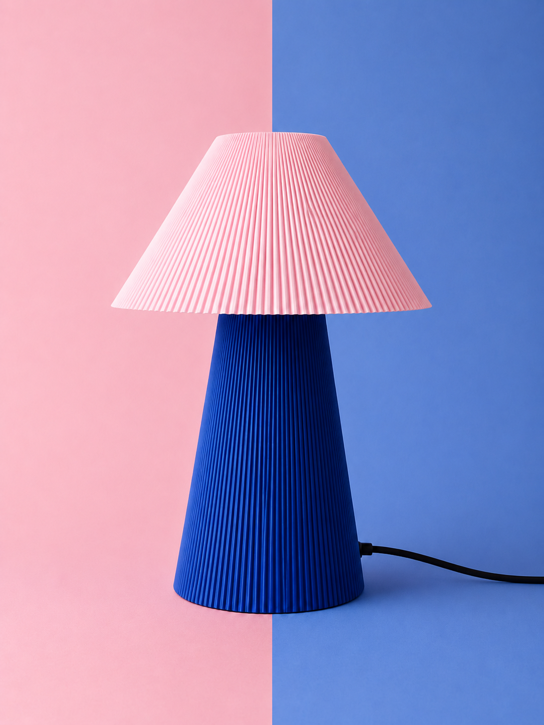 Duo Pleated lamp