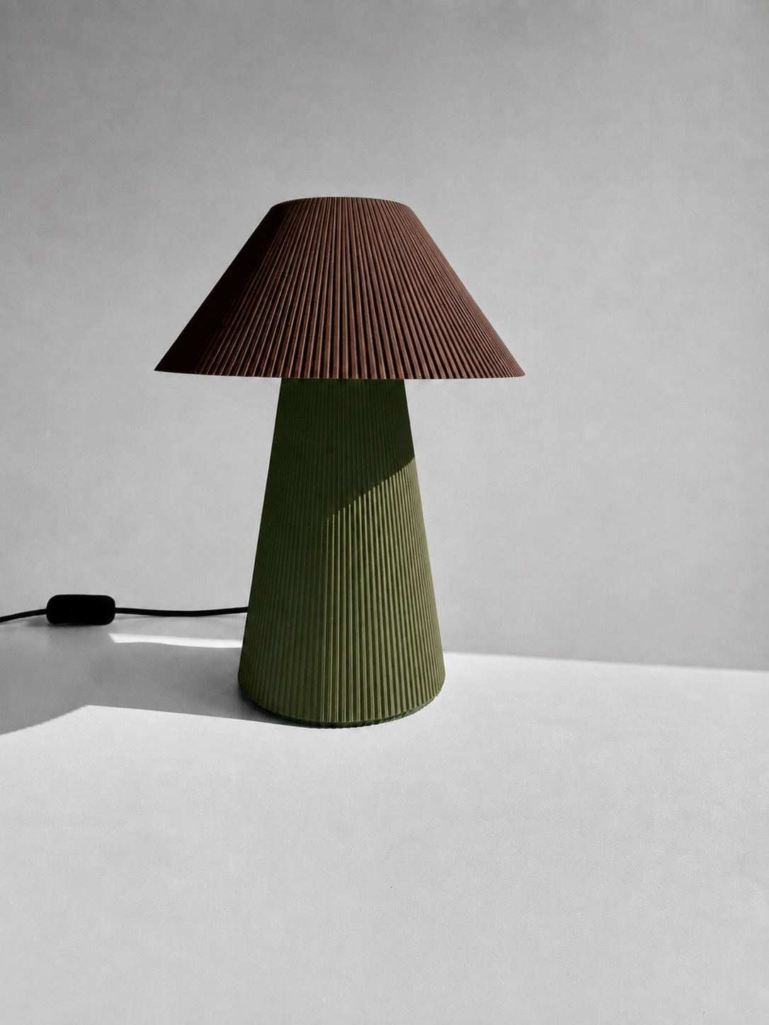 Duo Pleated lamp