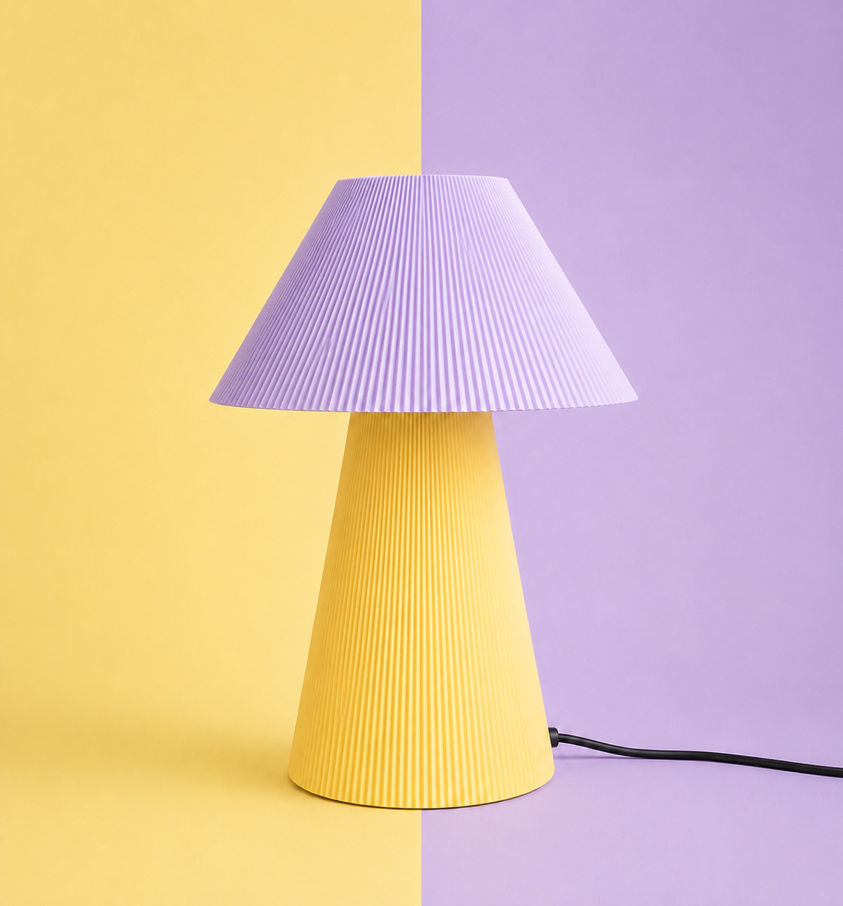 Duo Pleated lamp