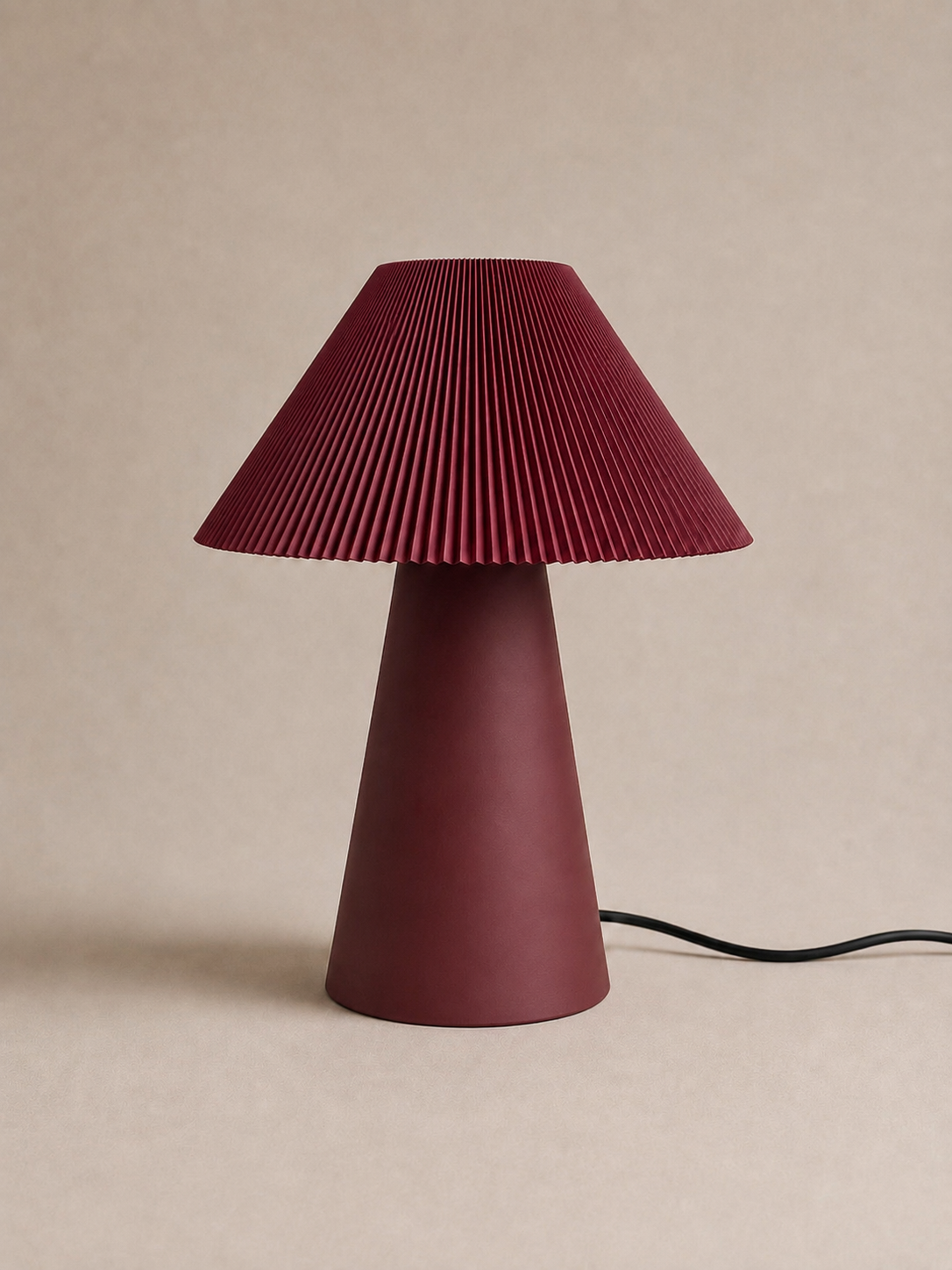 Flare pleat