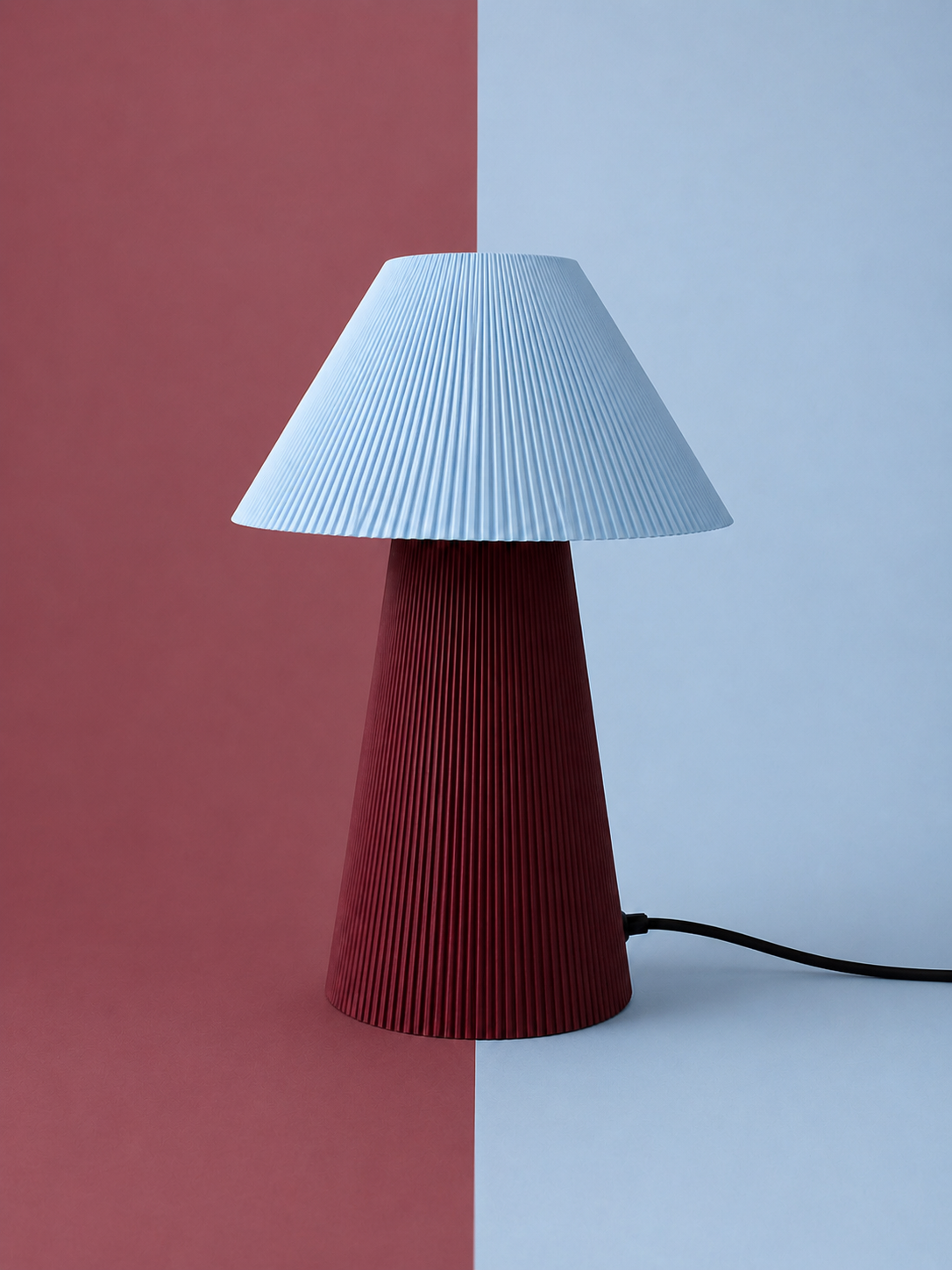 Duo Pleated lamp