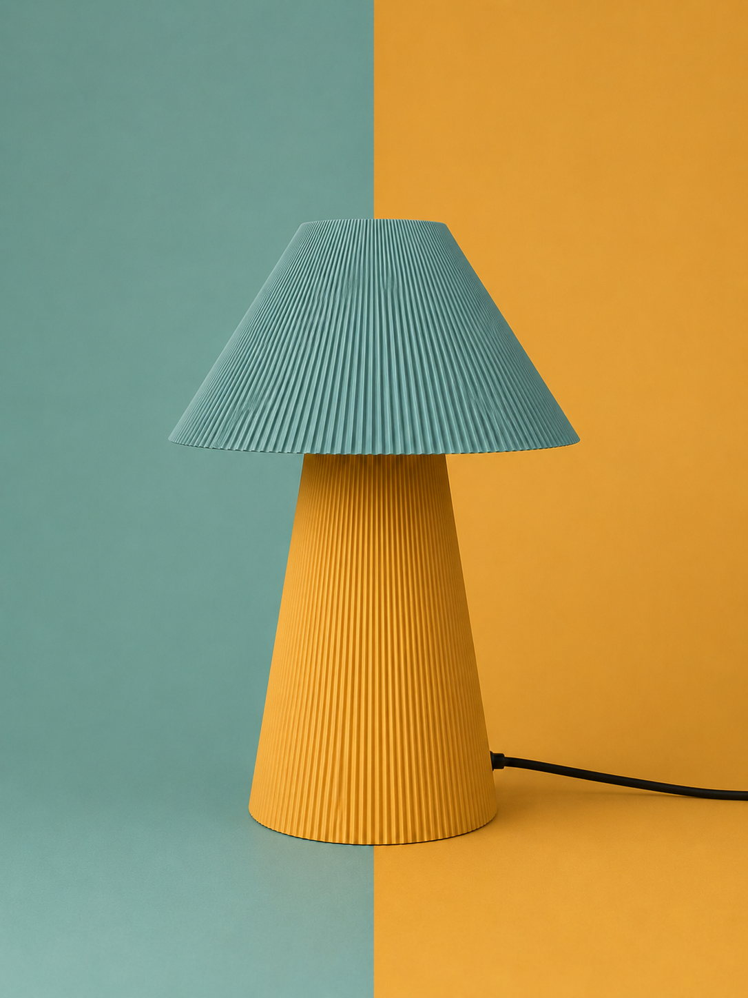 Duo Pleated lamp