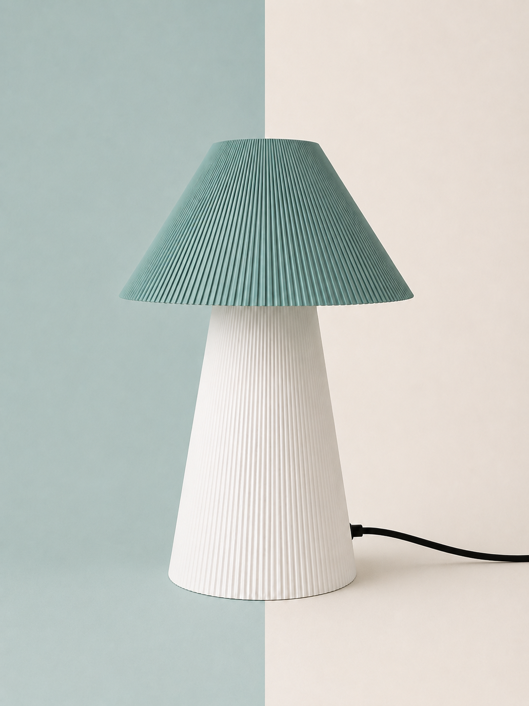 Duo Pleated lamp