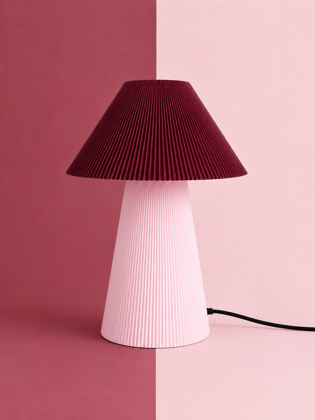 Duo Pleated lamp