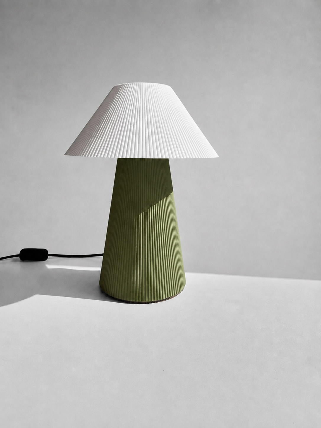 Duo Pleated lamp