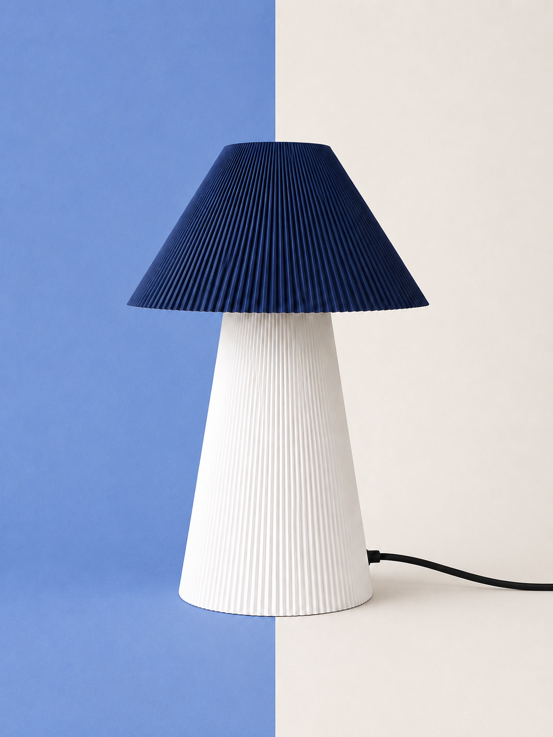 Duo Pleated lamp