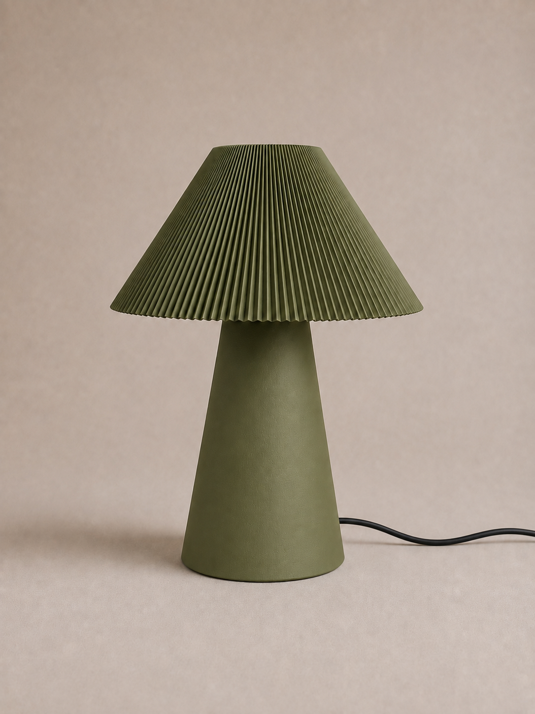 Flare pleat