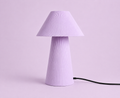 Pleated lamp medium