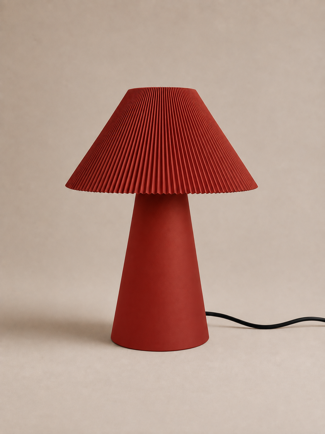 Flare pleat