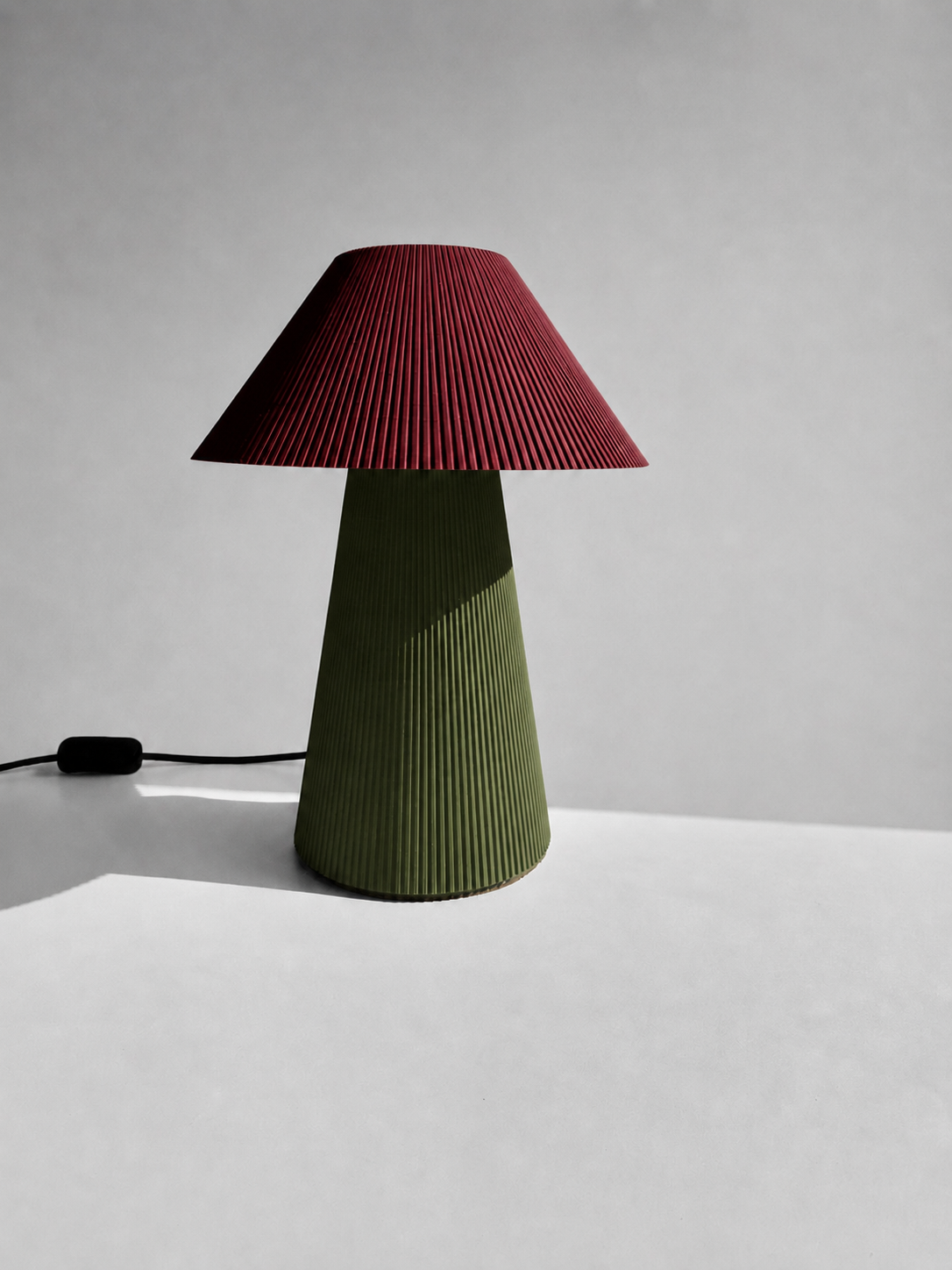 Duo Pleated lamp