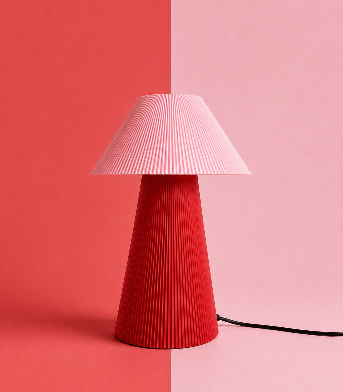 Duo Pleated lamp