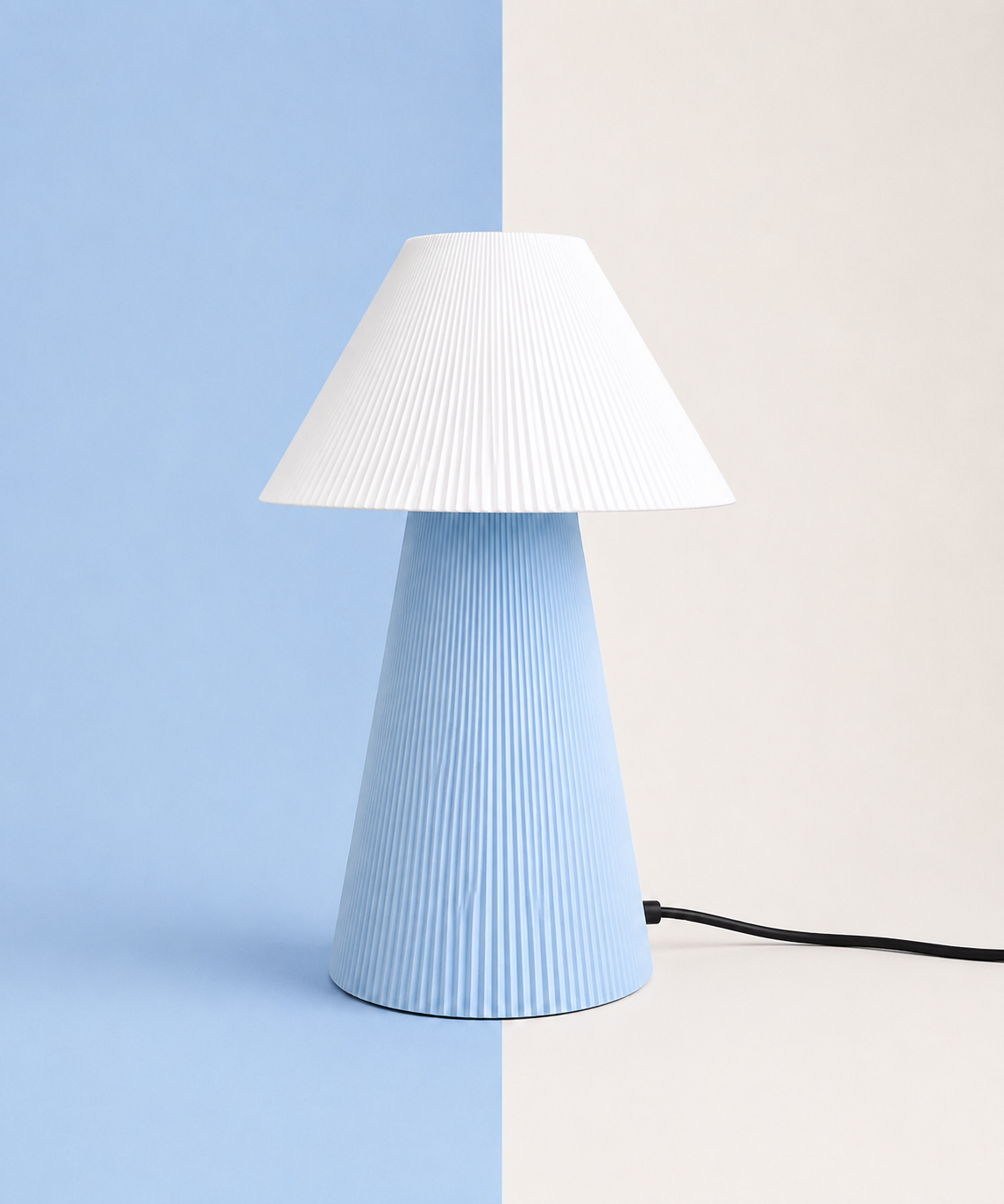 Duo Pleated lamp