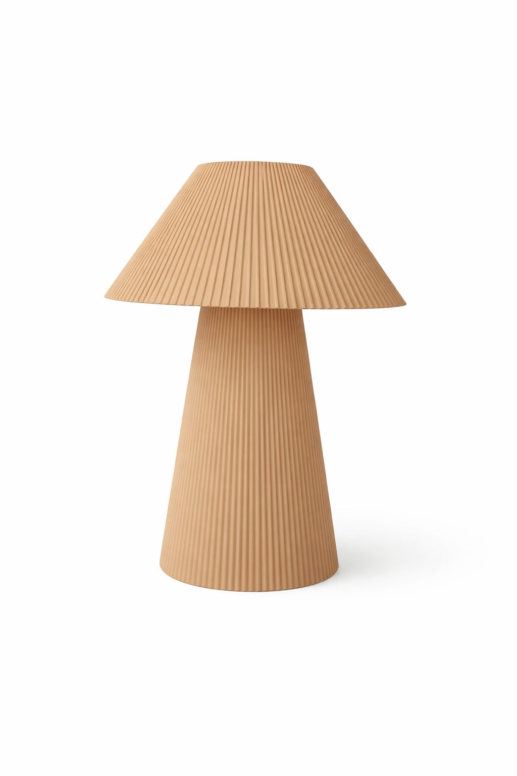 Pleated lamp extra large