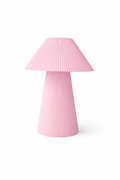 Pleated lamp medium