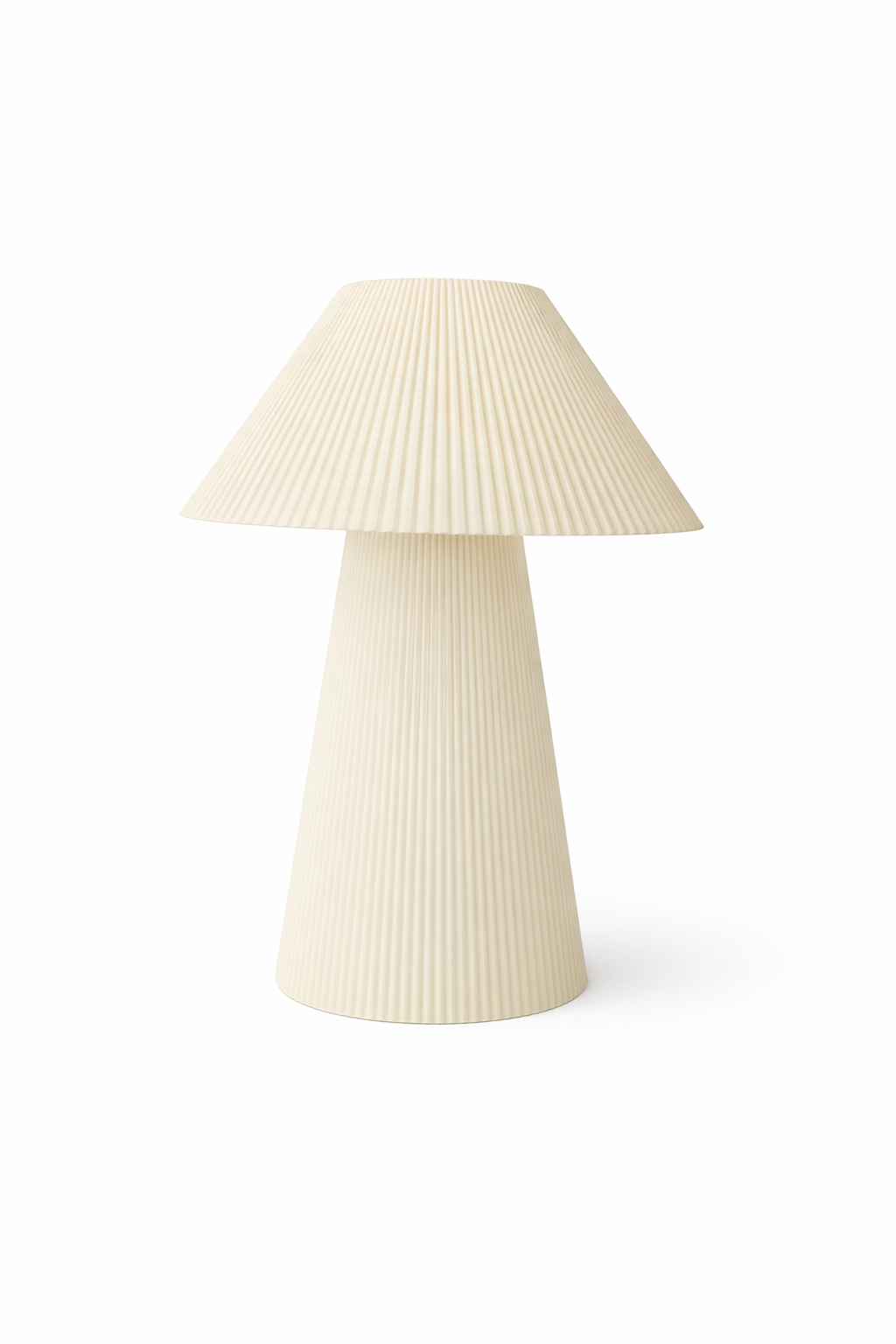 Pleated lamp extra large